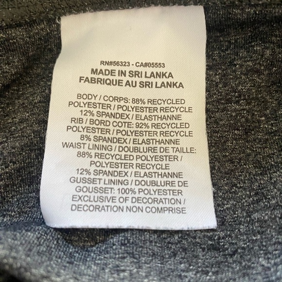 Nike Dri Fit Womens Dark Grey Crop Leggings S - Picture 4 of 6